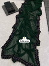 Jk Designer Cutwork Border With Jarkan Diamond Party Wear Sarees Wholesale Shop In Surat

